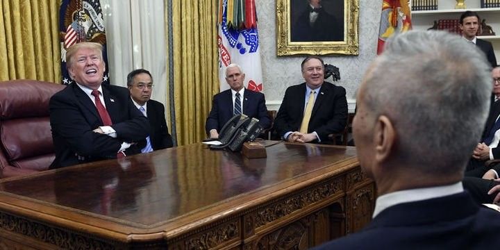 Tramp Çinin Baş nazirinin köməkçisi ilə görüşəcək