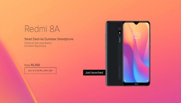 Keyfiyyəti qiymətlə ölçülməyən Redmi 8A təqdim edildi - QİYMƏTİ