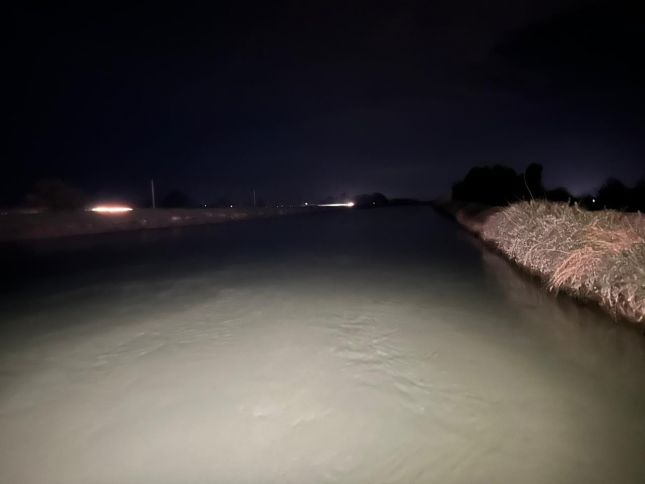 Yuxarı Qarabağ kanalı daşıb, böyük ərazi su altında qalıb.