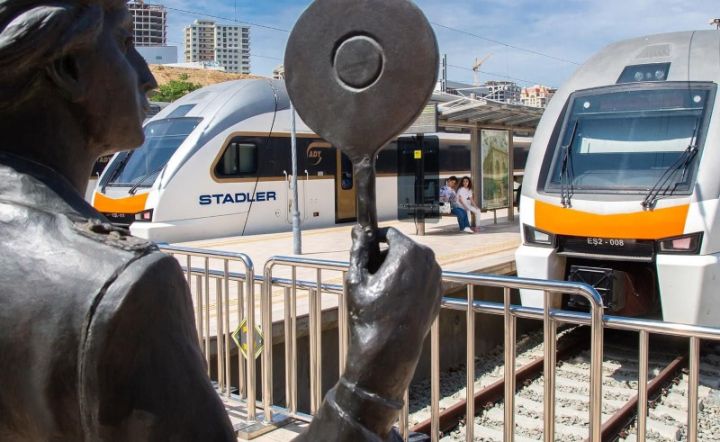 Sərnişin və yük qatarlarının aşağı endirilmiş sürət həddi bərpa olunub