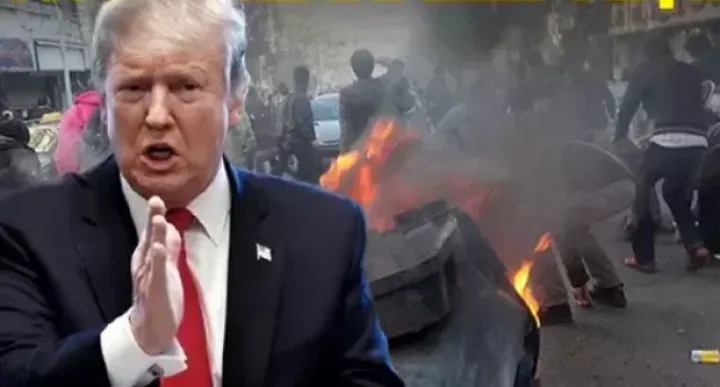 Tramp: “İranlı vətənpərvərlər, etirazlarınıza davam edin, dövlət qurumlarını ələ keçirin. Kömək yoldadır”