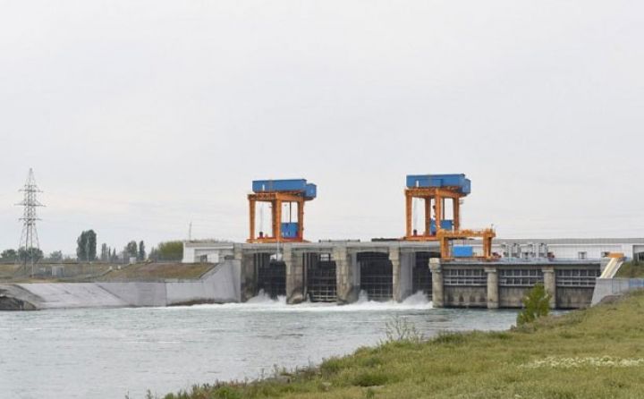 İlham Əliyev Varvara Su Elektrik Stansiyasını işə saldı!