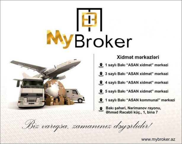 “My Broker”Gömrük Təmsilçiliyi “ASAN xidmət” mərkəzlərində