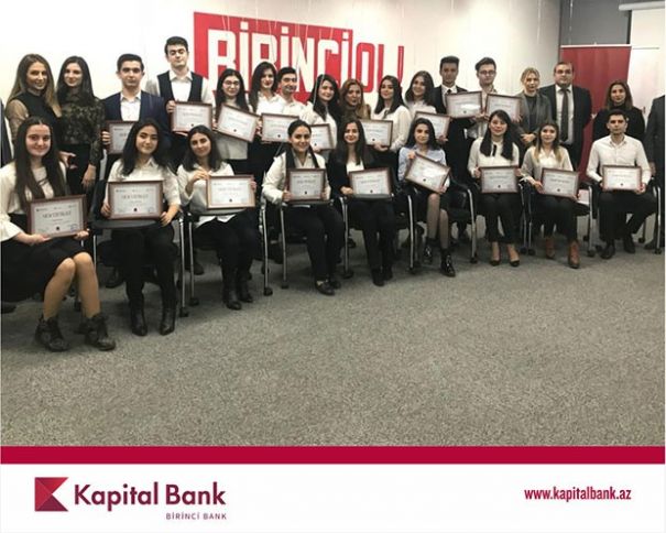 Kapital Bank-da “Könüllülər”in məzun günü keçirilib