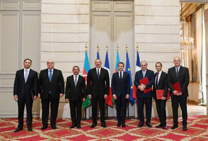 Azərbaycan və Fransa sirkətləri sazişlər imzaladılar