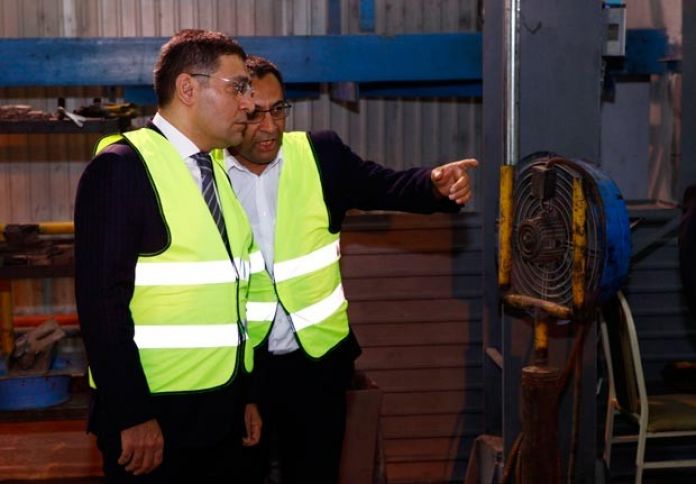 “ASK Şüşə”də istehsal xətti işə salındı 