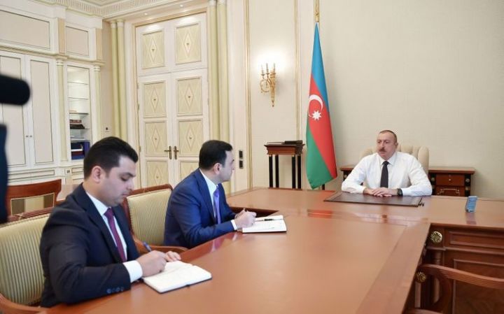 Prezident  yeni təyin olunmuş icra başçılarını qəbul edib - YENİLƏNİB
