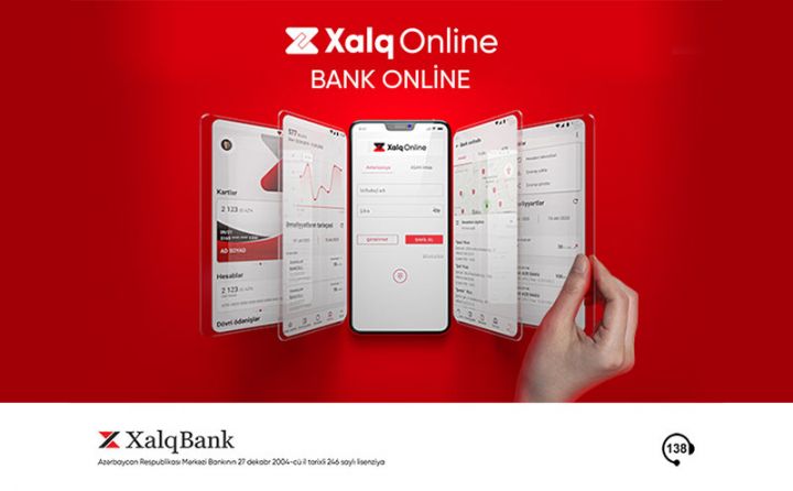 Xalq Bankın yeni mobil tətbiqi istifadənizdə!