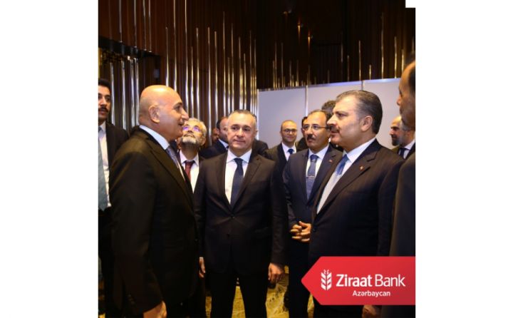 "Ziraat Bank Azərbaycan" Bakıda keçirilən “Azərbaycan-Türkiyə səhiyyə biznes forumu və sərgisi”nin iştirakçısı olub