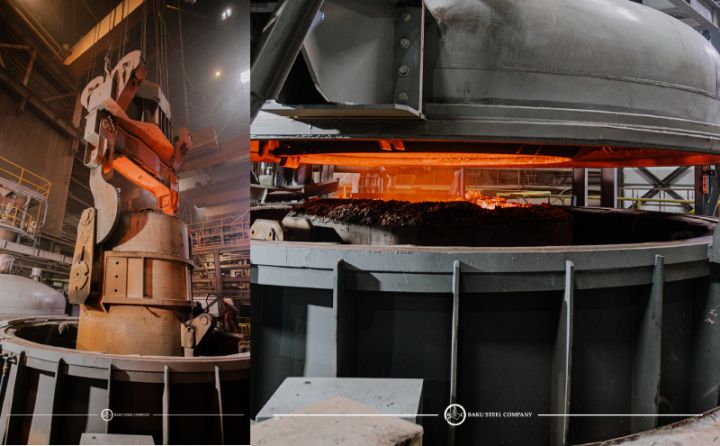 "Baku Steel Company" Vakuum qazsızlaşdırma qurğusunu istifadəyə verib - VİDEO/FOTO