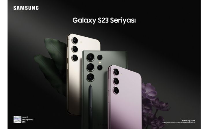 Samsung yeni Galaxy S23 Seriyasını təqdim etdi