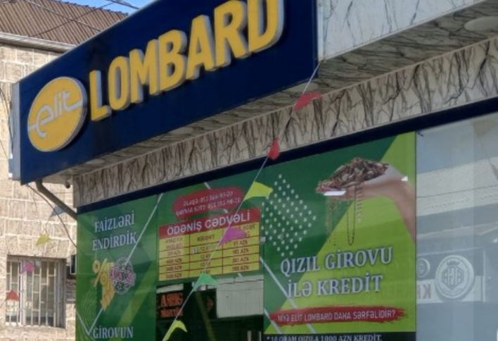 Lombard şirkətinə 1,3 milyon manat pul lazımdır
