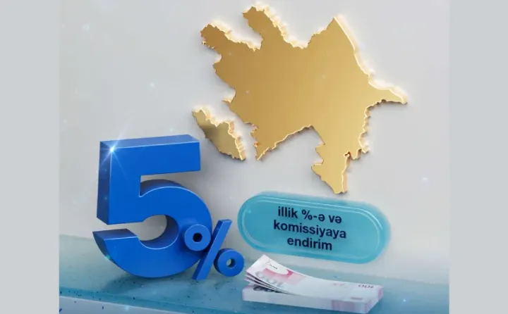 Zəfərimizin 5 illiyinə özəl istehlak kreditlərində endirim kampaniyası!